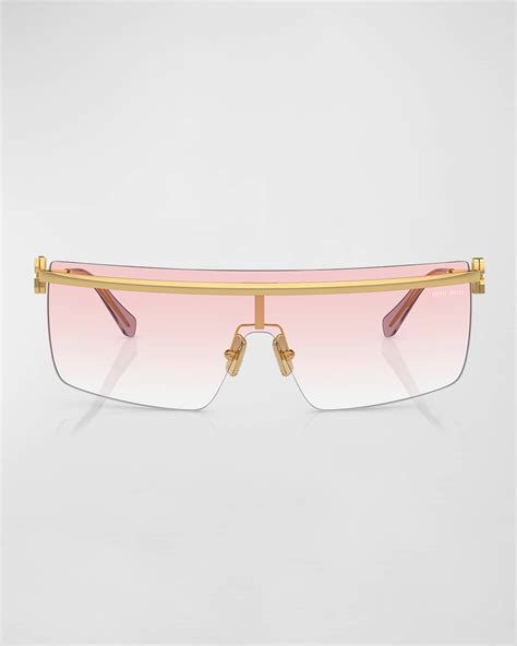 miu miu sunglasses neiman marcus|Miu Miu Metal Shield Sunglasses .